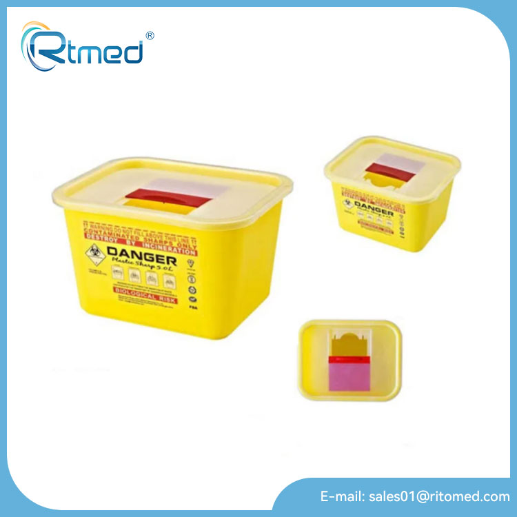 Contenitore tagliente in plastica