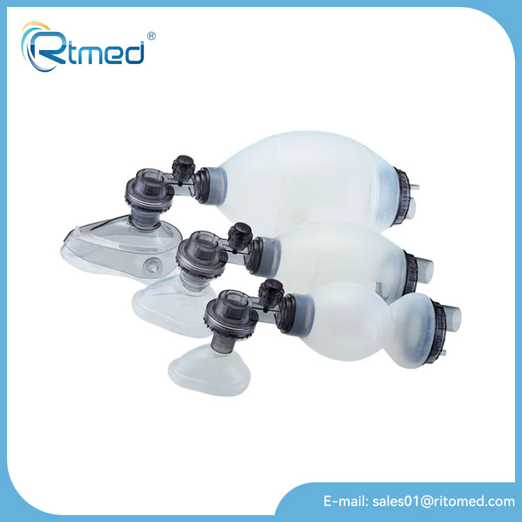 Rianimatore manuale in silicone
